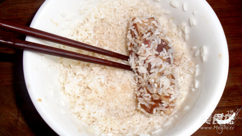 Steamed Ribs with Glutinous Rice recipe