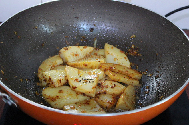 Braised Bamboo Shoots in Soy Sauce recipe