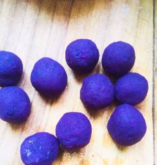 Lotus Seed and Purple Sweet Potato Pumpkin Cake recipe