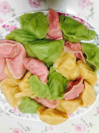 Colorful Dumplings recipe