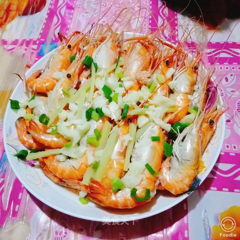 Steamed Roche Shrimp recipe