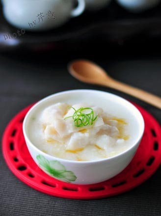 Raw Dragon Fish Congee recipe