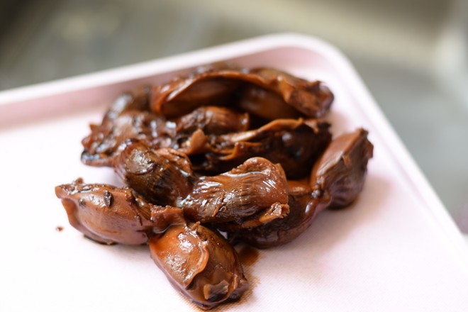 Zhou Hei Ya Style Homemade Braised Duck Neck Duck Gizzards recipe