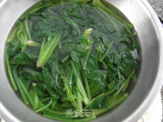 [home-cooked Dishes Suitable for Summer] Ginger Shredded Chicken and Spinach recipe