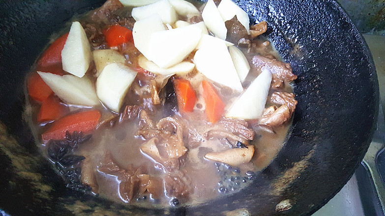 Beef Stew with Carrots and Potatoes recipe