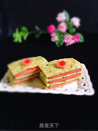 Zucchini Ham Sandwich recipe