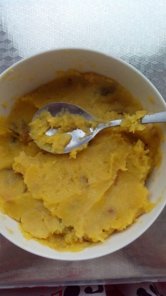 Potato Cubes-sweet Potato Pudding recipe