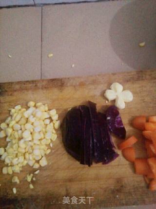 Colorful Dishes: Stir-fried Three Vegetables recipe