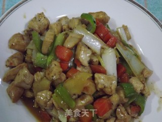 Stir-fried Chicken with Shacha Sauce recipe