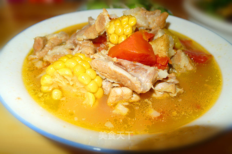 Corn Pork Ribs Soup recipe