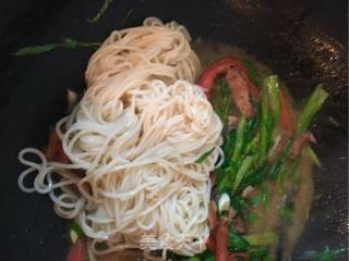 Fried Noodles with Sea Cucumber recipe