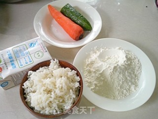 Vegetable Rice Cake recipe