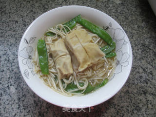 Snow Bean Noodles and Soba Noodles recipe