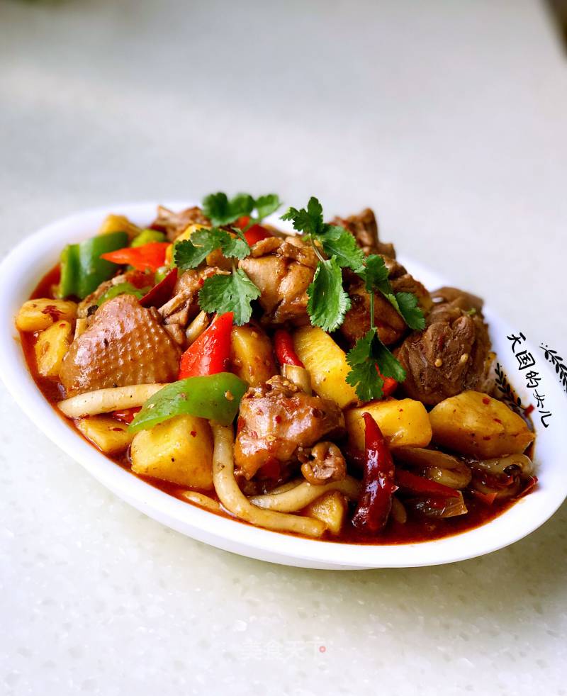 【xinjiang】large Plate Chicken recipe