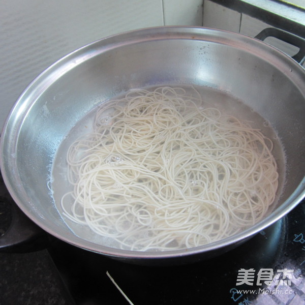 Noodles with Capers and Shrimp recipe