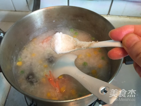 Seafood Congee recipe