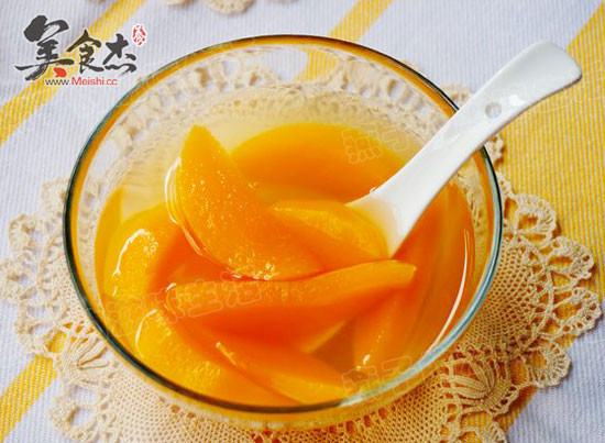 Yellow Peach in Syrup recipe