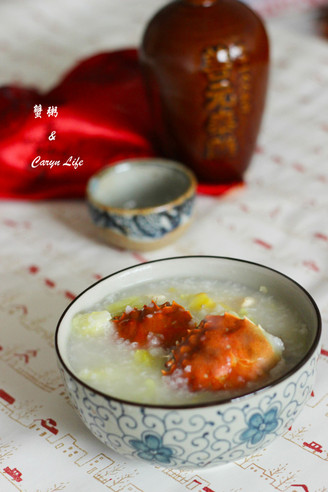 Delicious Crab Congee recipe