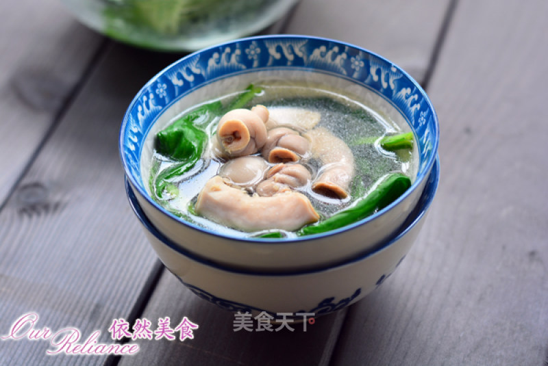 To Moisten Dryness in Autumn---bitter Vegetable Small Intestine Soup recipe