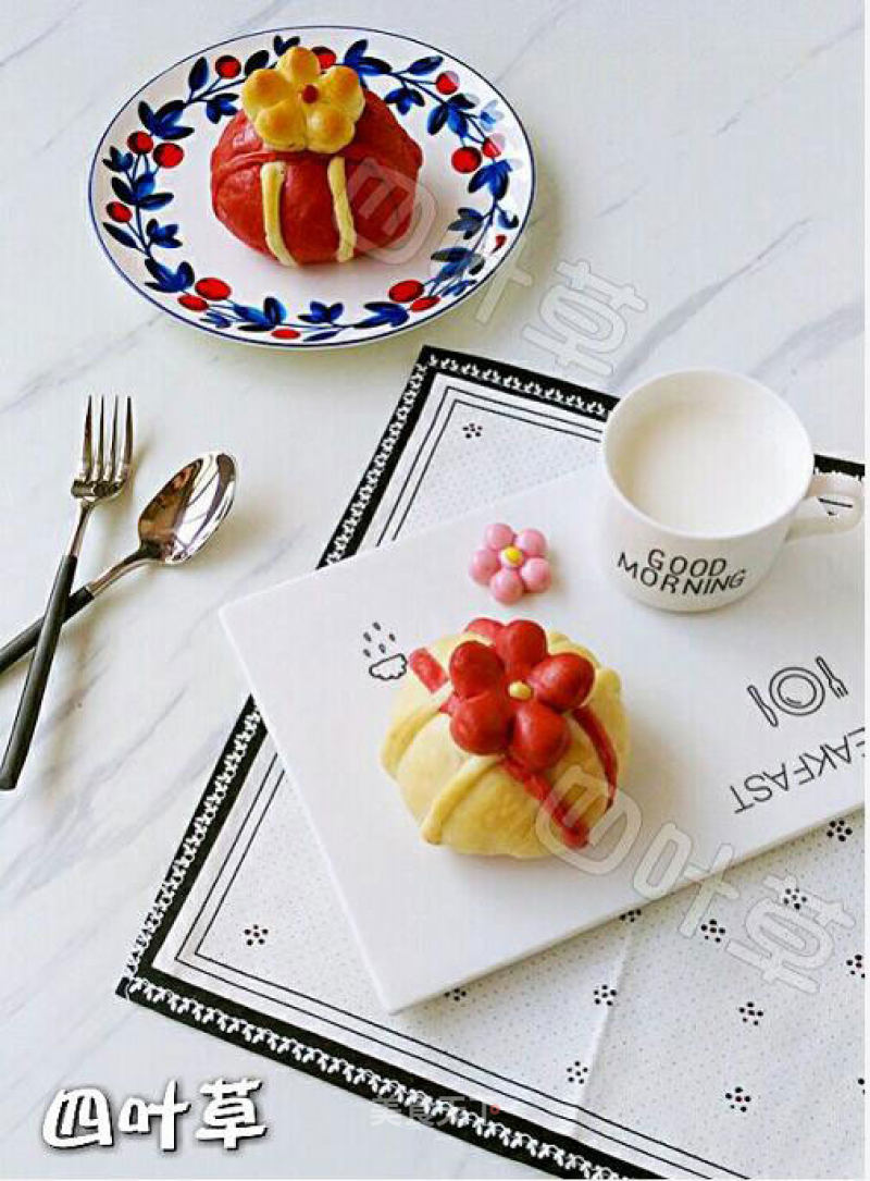 #新良第一节婚纱大赛# Ruyi Auspicious Coconut Buns recipe