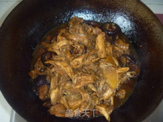 Stewed Chicken with Mushrooms recipe