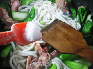 Vegetable Core Cured Chicken Thigh with Boiled Potato Vermicelli recipe