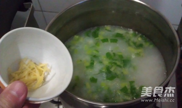 Choy Sum Congee recipe