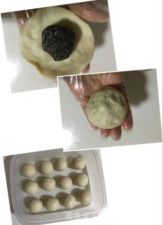 #aca Fourth Session Baking Contest# Making Pornographic Beijing Black Sesame Pretzel Beef Tongue Cake recipe