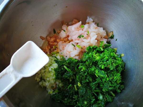 Krill Vegetable Wonton recipe