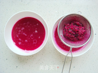 Xinxiangyin Taro Ball [red Pitaya Version] recipe