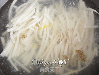 Silver Silk Tofu Egg Soup recipe