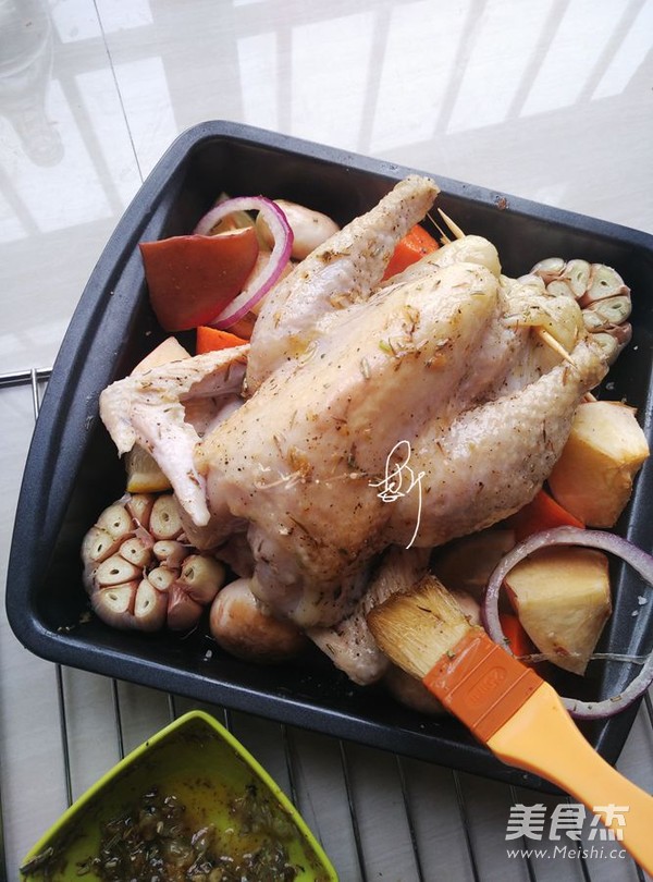 Bavarian Crispy Roast Chicken recipe