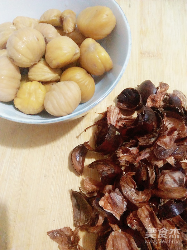 Pork Ribs Roasted Chestnut recipe