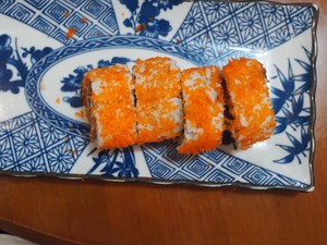 Mango Eel Sushi recipe