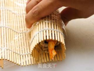 Making Tempura Shrimp Rolls recipe