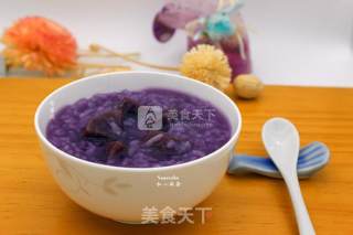 Purple Potato Congee recipe