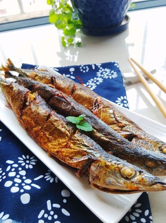 Grilled Saury recipe