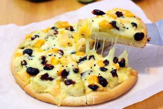 Banana Mango Pizza recipe