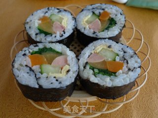 【flower Sushi】----korean Sushi recipe