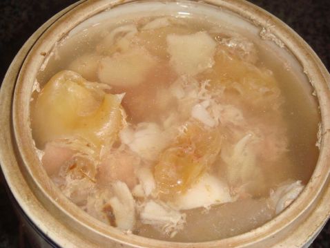 Fish Maw and Sydney Stew Soup recipe