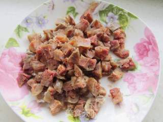 Diced Chinese Sausage and Sour Radish recipe