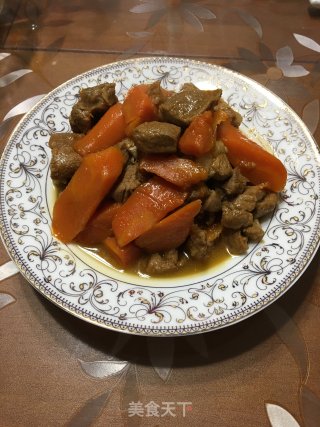 Lamb Stew with Carrots recipe