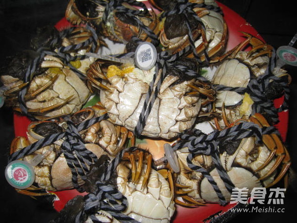 Steamed Hairy Crabs recipe