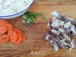 Stir-fried Intestines with Cabbage recipe