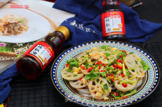 Hot and Sour Lotus Root Slices recipe