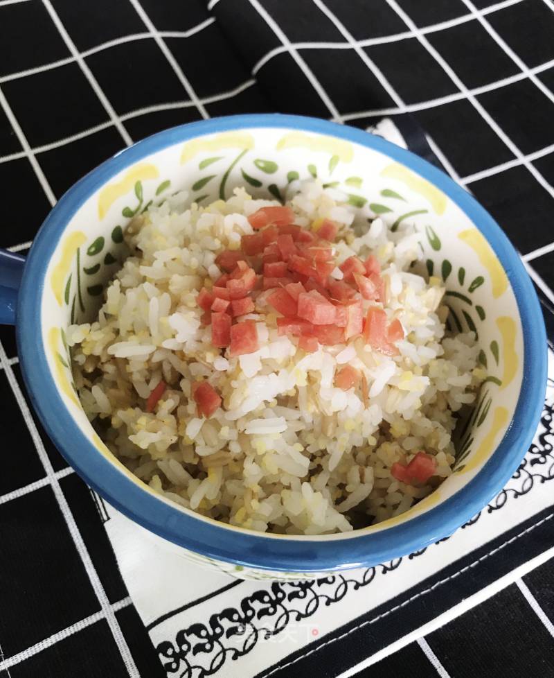 Multigrain Radish Rice recipe