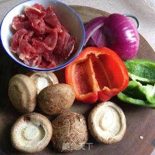 Beef and Mushroom Pizza recipe