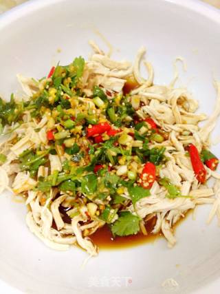 Spicy Shredded Chicken recipe