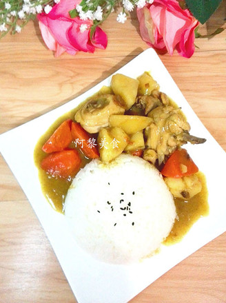 Delicious and Easy-to-make Curry Chicken Nuggets Rice