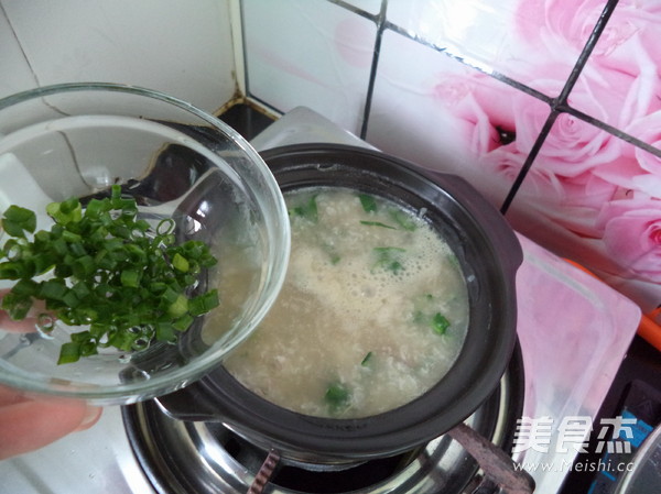 Nest Egg Beef Porridge recipe